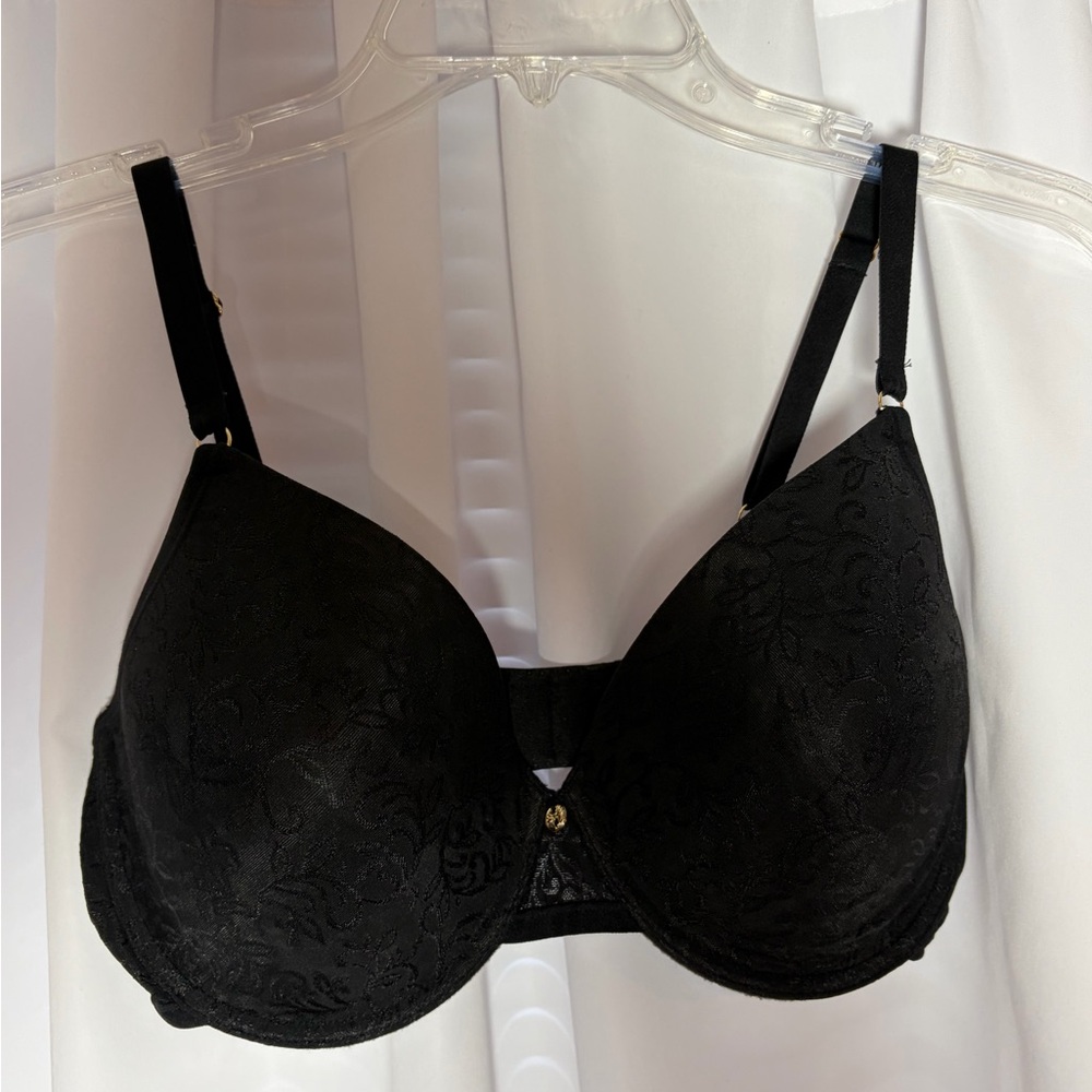 NATORI Black Bra Sz 34 DD